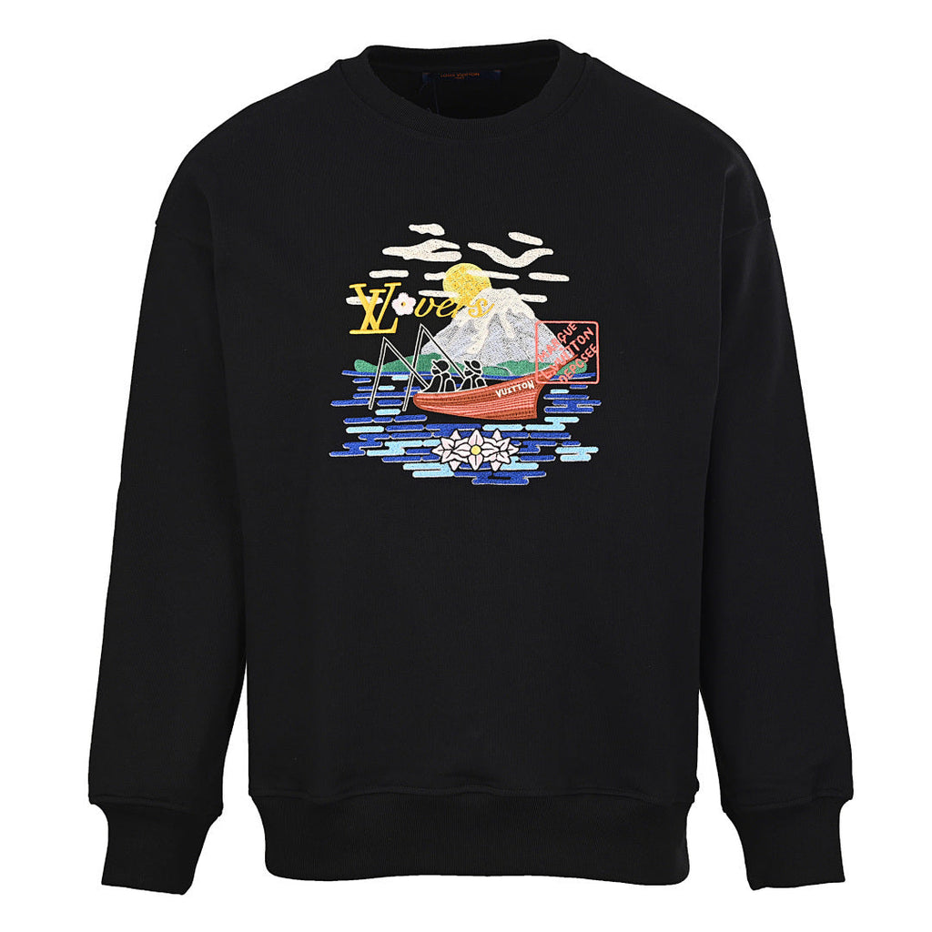 Louis Vuitton Tonal Monogram Jacquard Cotton Sweatshirt - product image