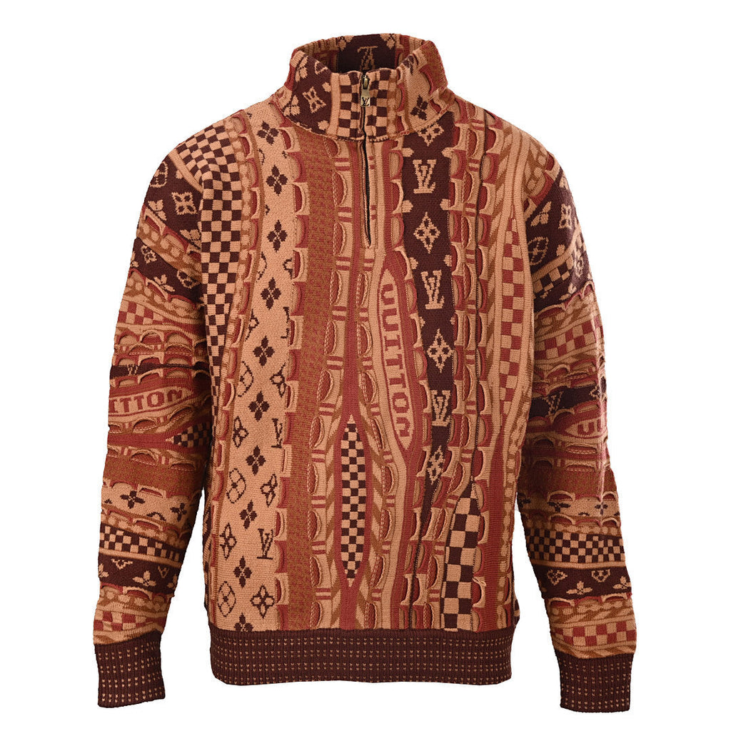 Louis Vuitton Tonal Monogram Jacquard Cotton Sweatshirt - product image