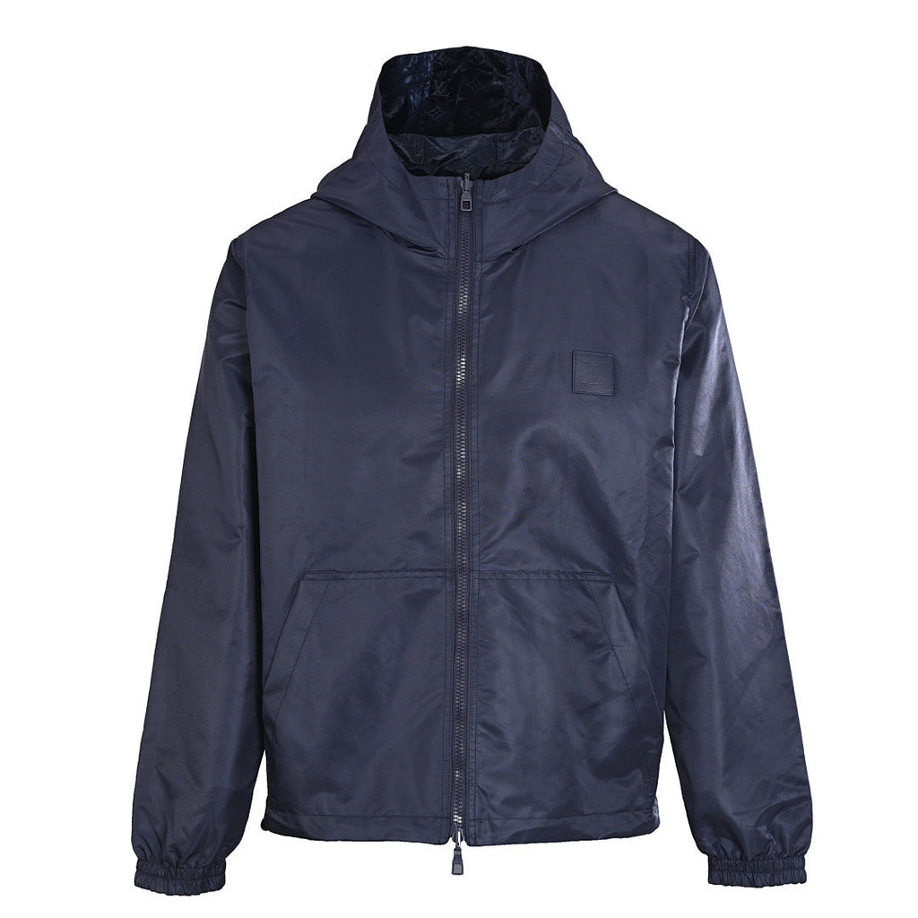 Louis Vuitton Reversible Windbreaker Jacket featuring Leather Logo Patch and - product image