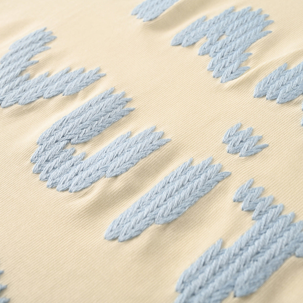 Louis Vuitton Blue Short-Sleeve T-Shirt with Knitted Embroidery - product image 4