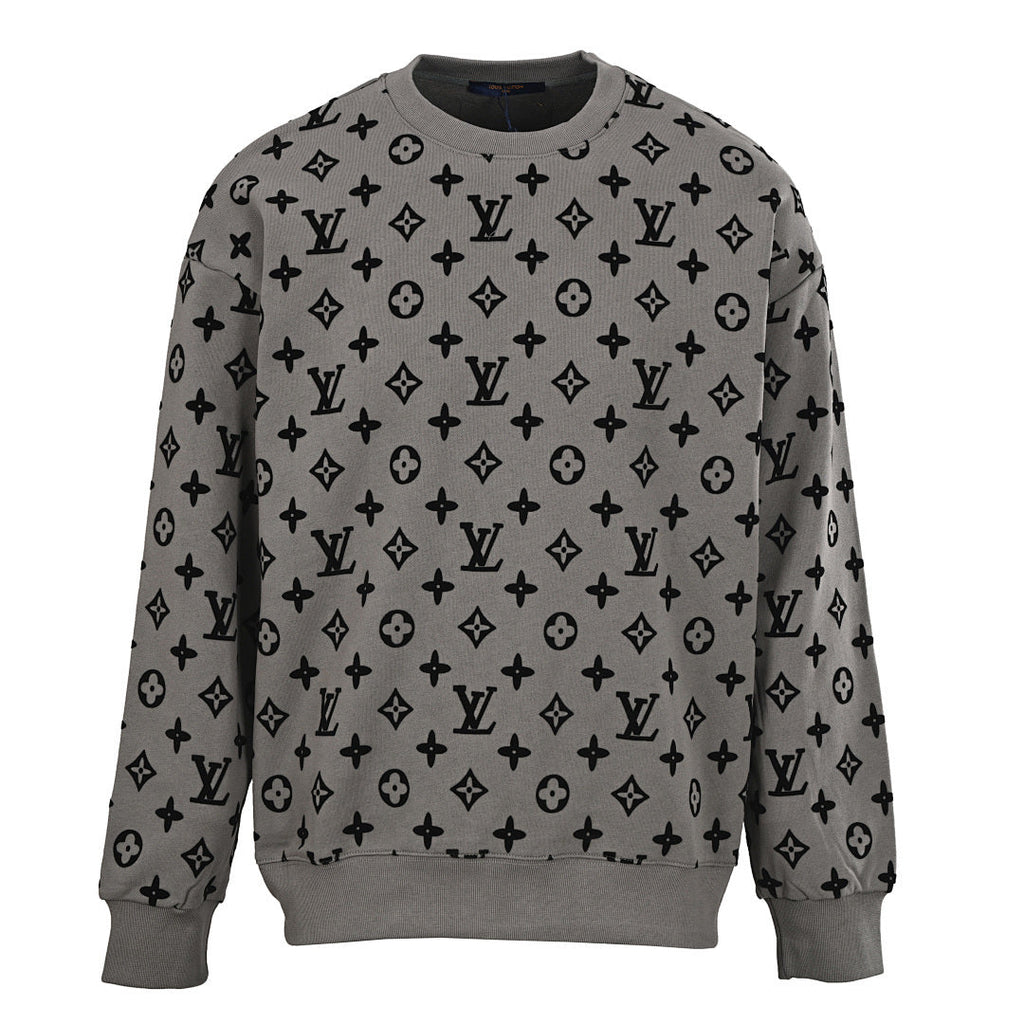 Louis Vuitton Tonal Monogram Jacquard Cotton Sweatshirt - product image