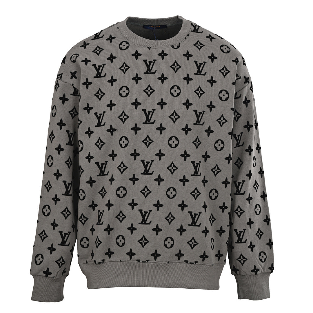 Louis Vuitton Tonal Monogram Jacquard Cotton Sweatshirt - product image
