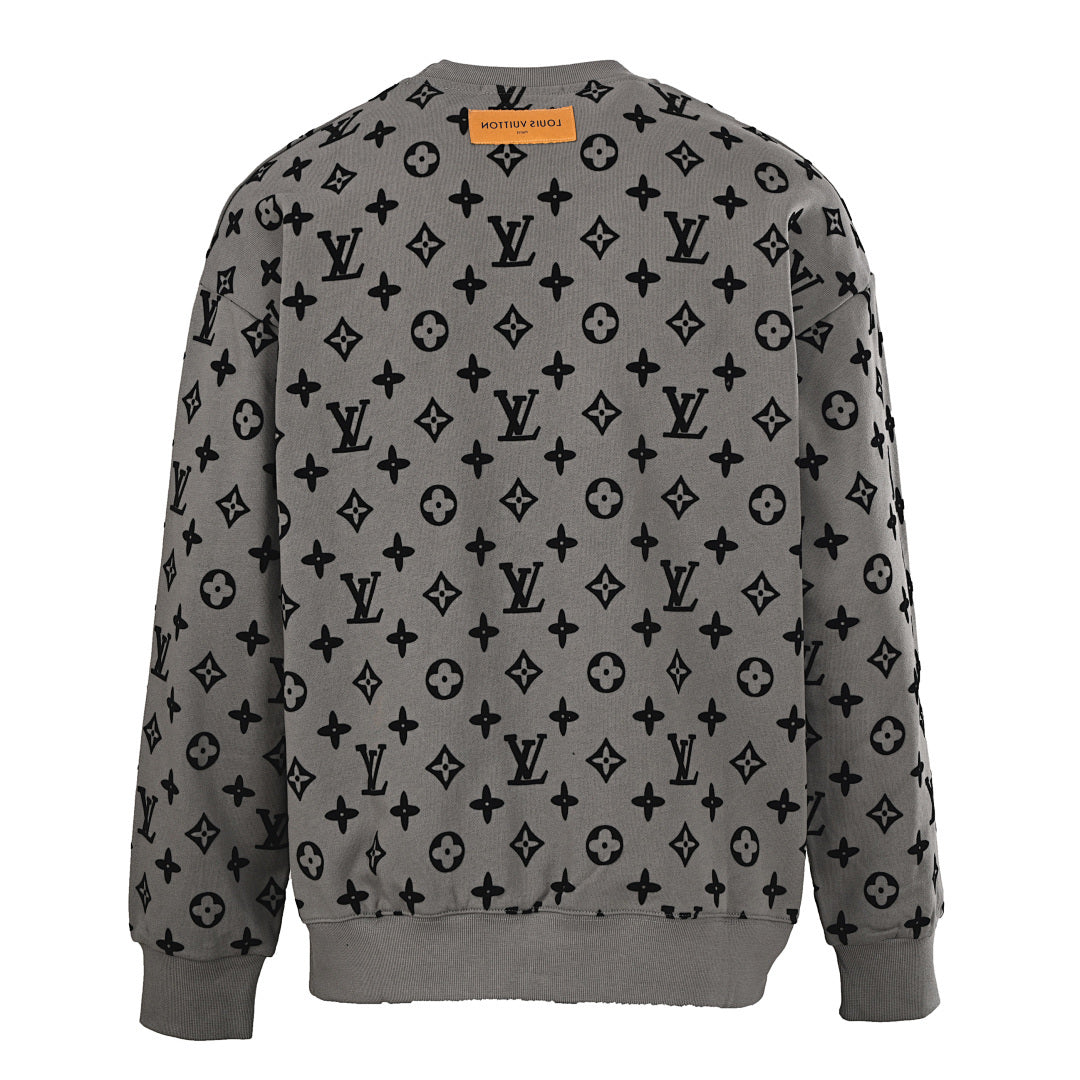 Louis Vuitton Tonal Monogram Jacquard Cotton Sweatshirt - product image 2