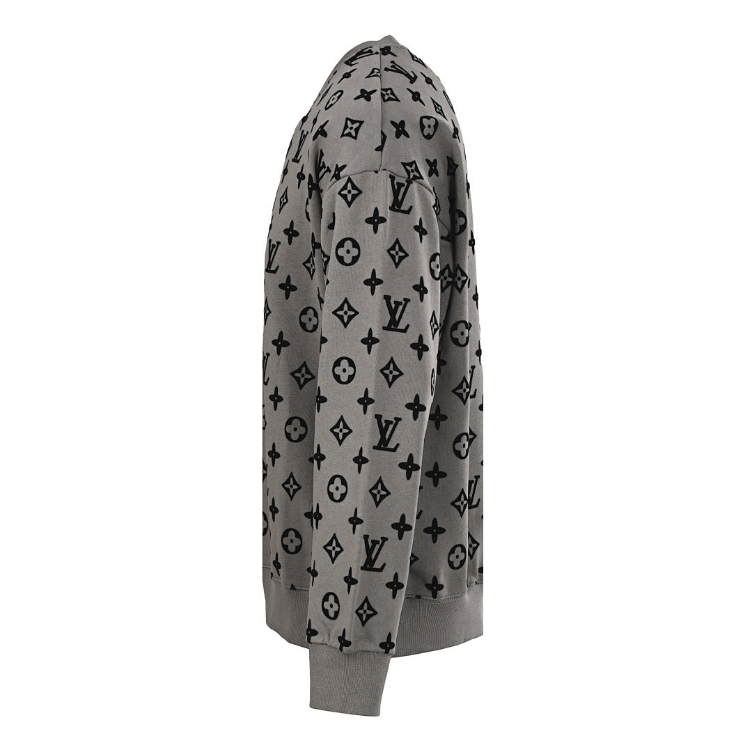 Louis Vuitton Tonal Monogram Jacquard Cotton Sweatshirt - product image 3