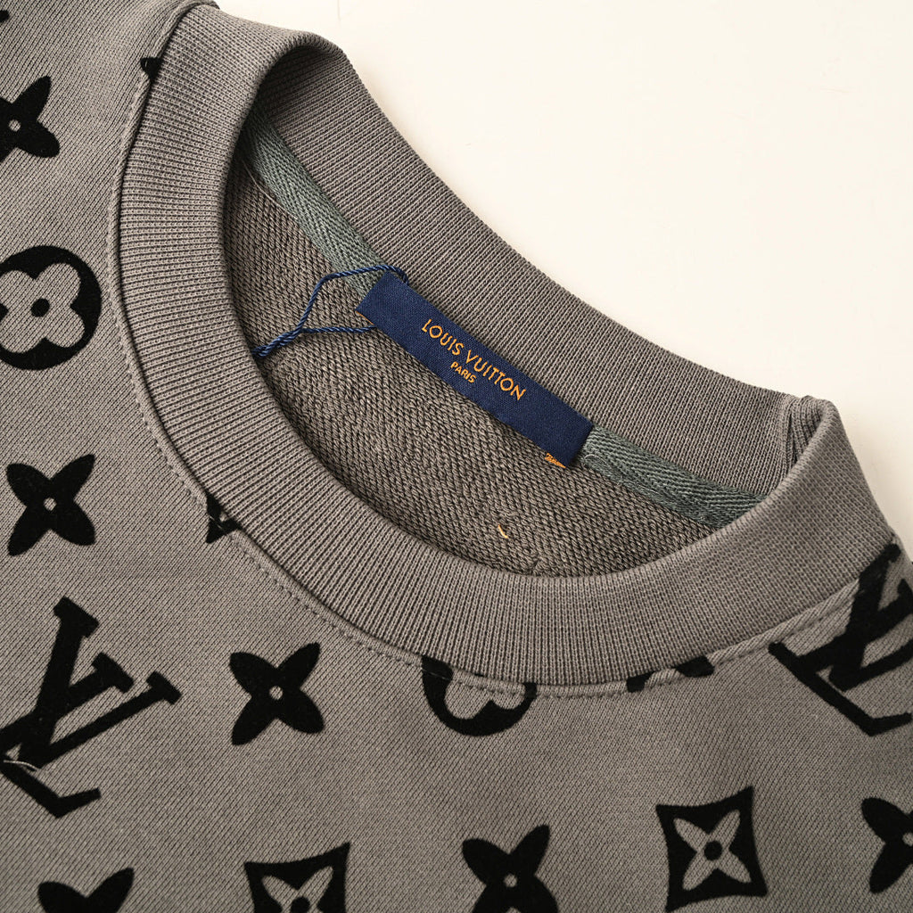 Louis Vuitton Tonal Monogram Jacquard Cotton Sweatshirt - product image 4