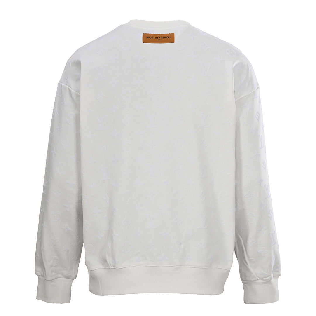 Louis Vuitton Tonal Monogram Jacquard Cotton Sweatshirt - product image 2