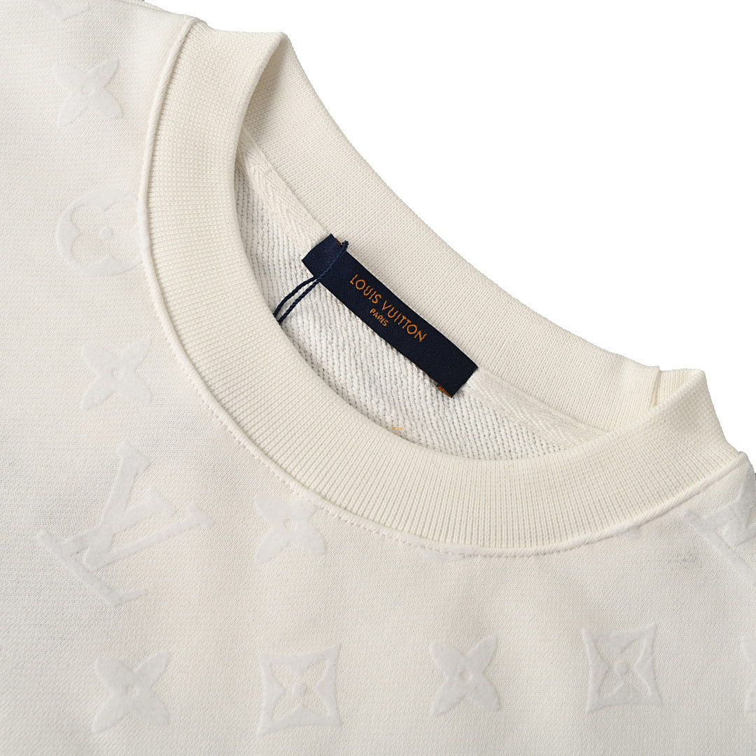 Louis Vuitton Tonal Monogram Jacquard Cotton Sweatshirt - product image 4