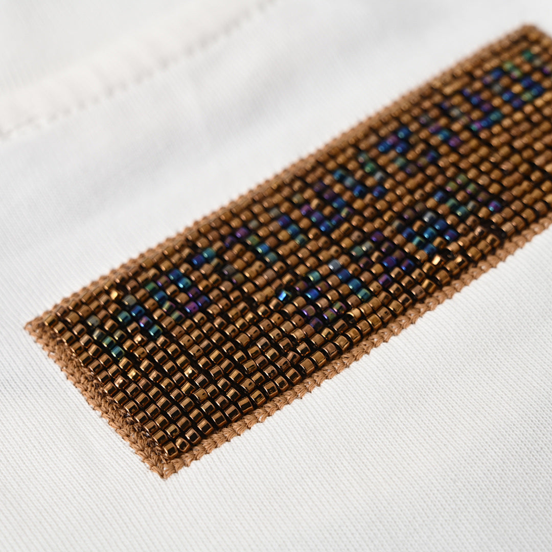Louis Vuitton Beaded Crew-Neck Short-Sleeve T-Shirt - product image 5