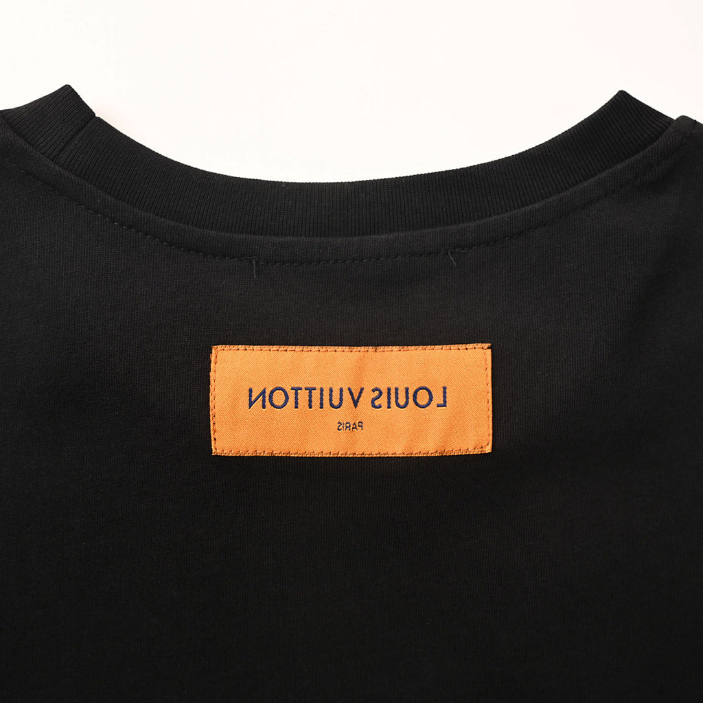 Louis Vuitton Chain-Detail Denim Pocket Short-Sleeve T-Shirt - product image 6