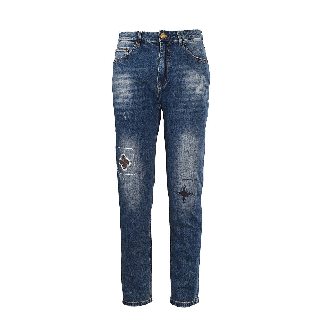 Louis Vuitton LV Detail Straight-Leg Denim Jeans - product image
