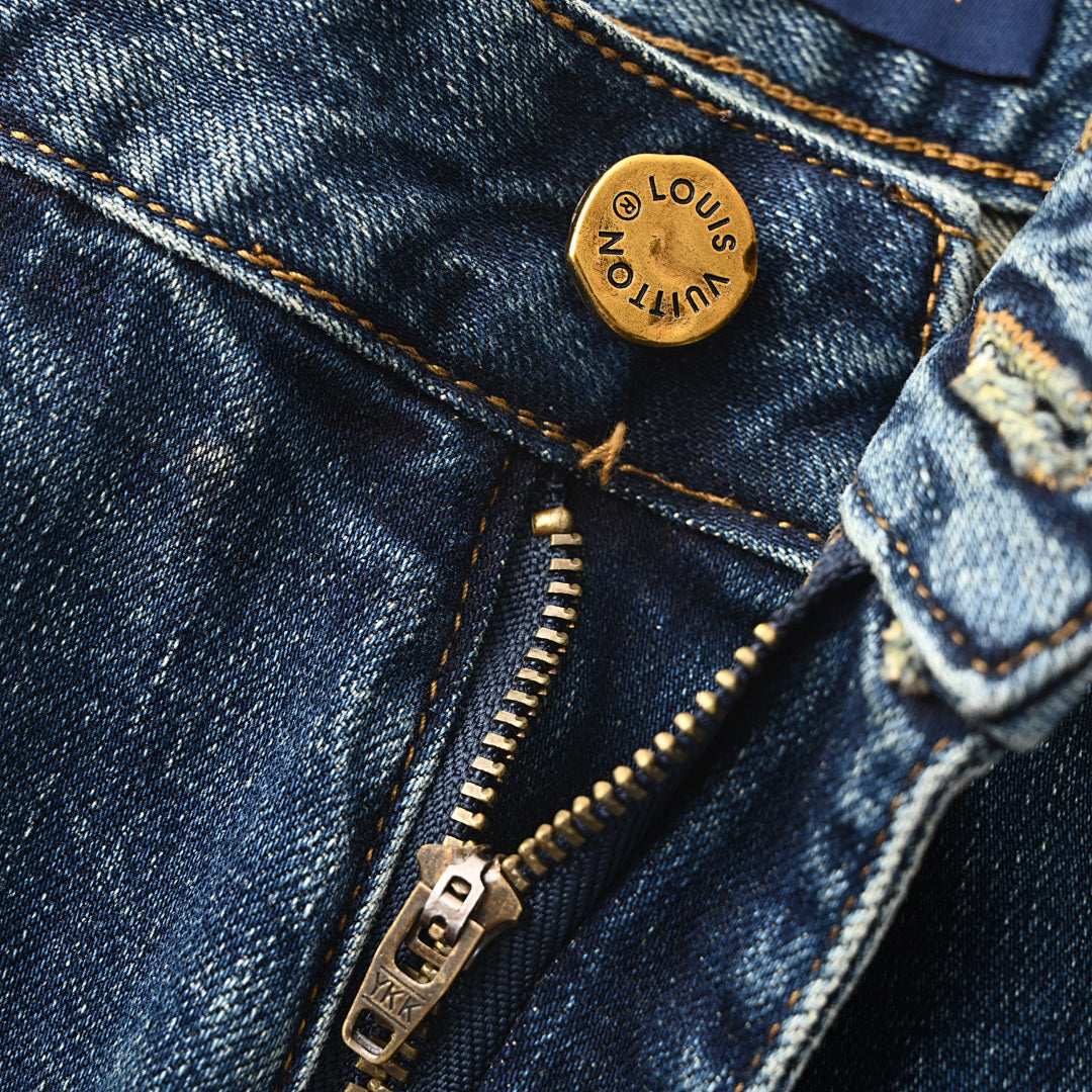 Louis Vuitton LV Detail Straight-Leg Denim Jeans - product image 3