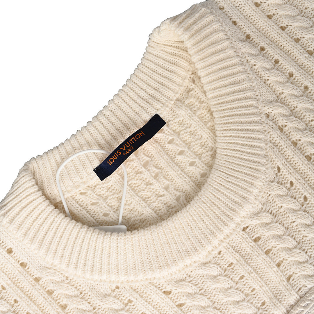 Louis Vuitton Tonal Monogram Jacquard Cotton Sweatshirt - product image 4