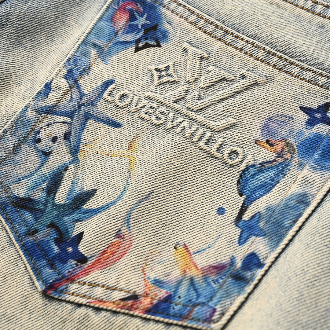 Louis Vuitton LV Detail Straight-Leg Denim Jeans - product image 4