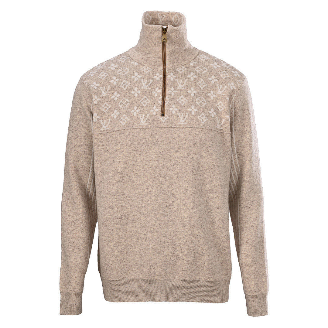 Louis Vuitton Tonal Monogram Jacquard Cotton Sweatshirt - product image