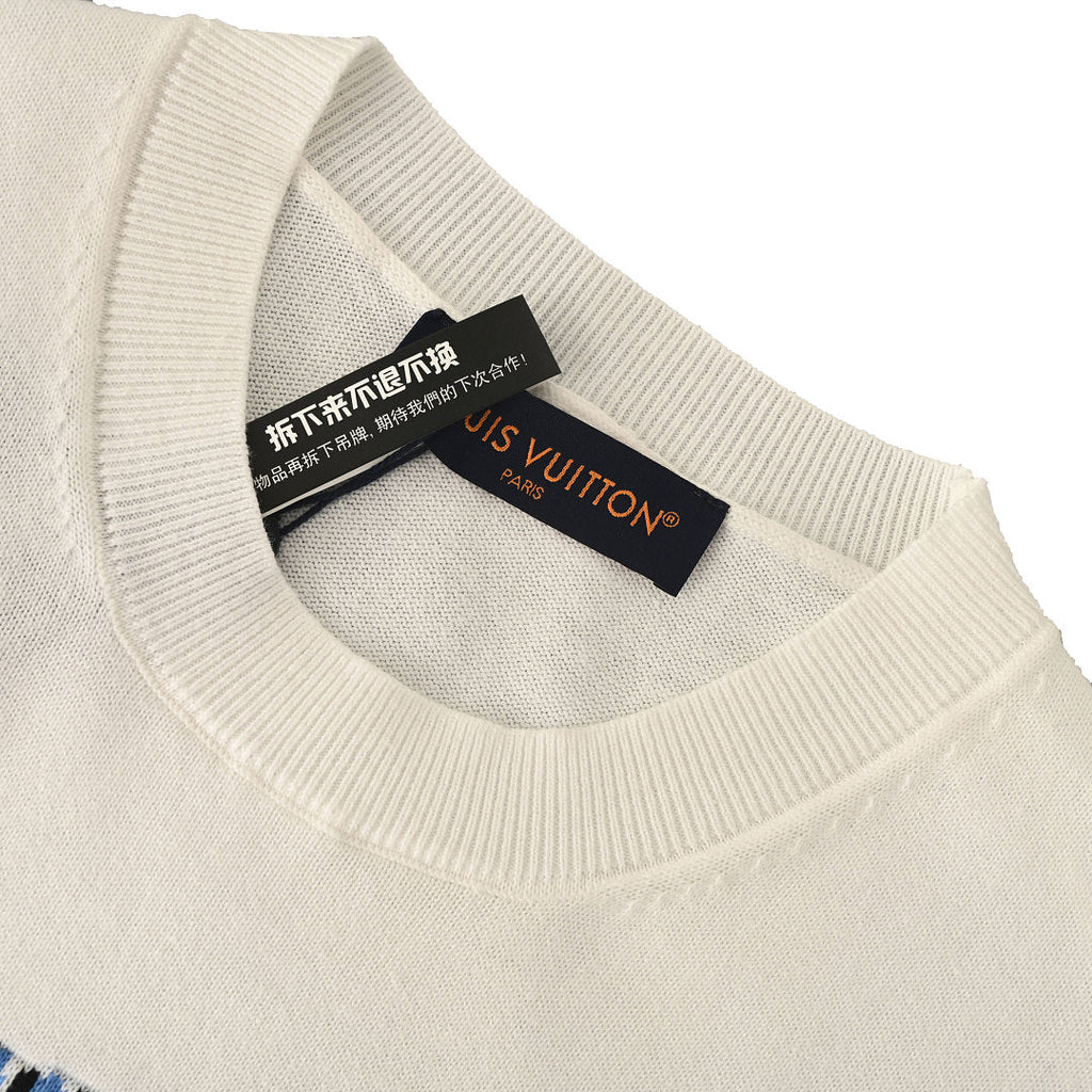 Louis Vuitton x Nigo Collaboration Embroidered Knit T-Shirt - product image 3