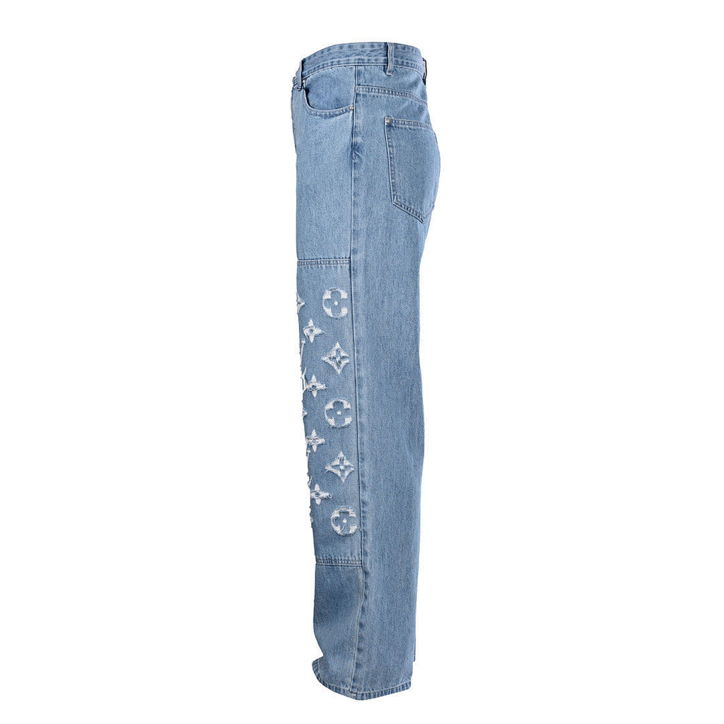 Louis Vuitton LV Detail Straight-Leg Denim Trousers - product image 2