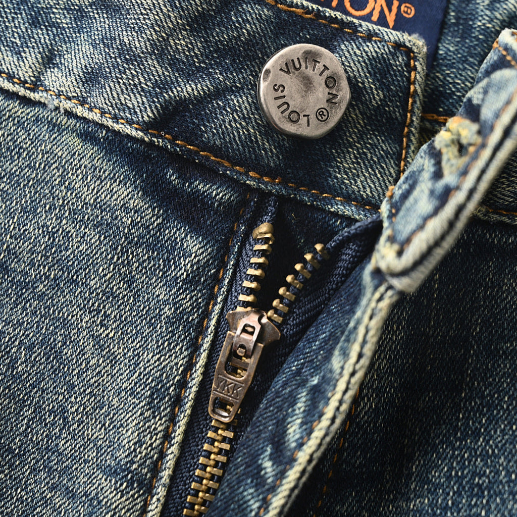 Louis Vuitton LV Detail Straight-Leg Denim Jeans - product image 4
