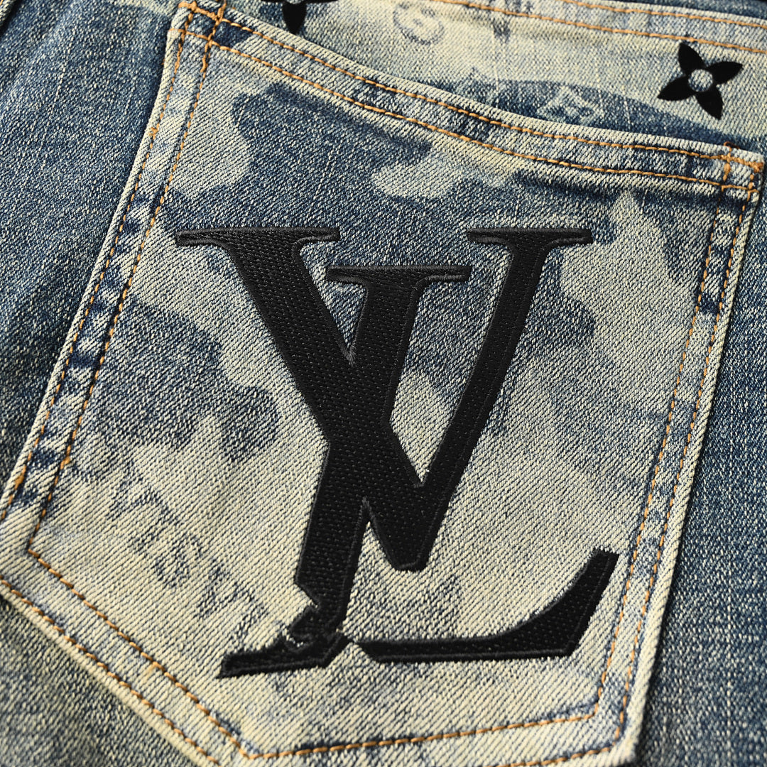Louis Vuitton LV Detail Straight-Leg Denim Jeans - product image 5