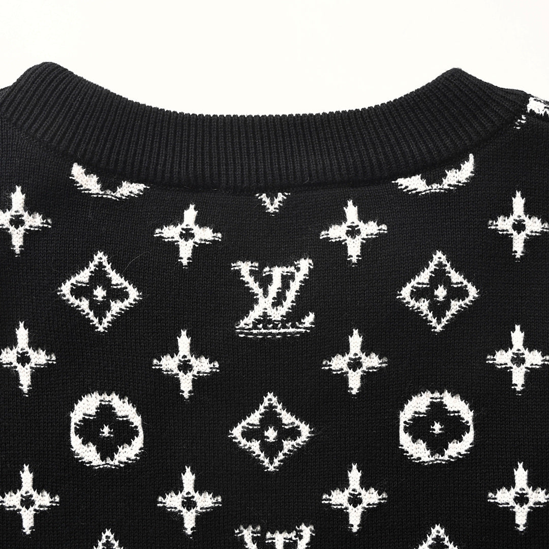 Louis Vuitton Tonal Monogram Jacquard Cotton Sweatshirt - product image 5