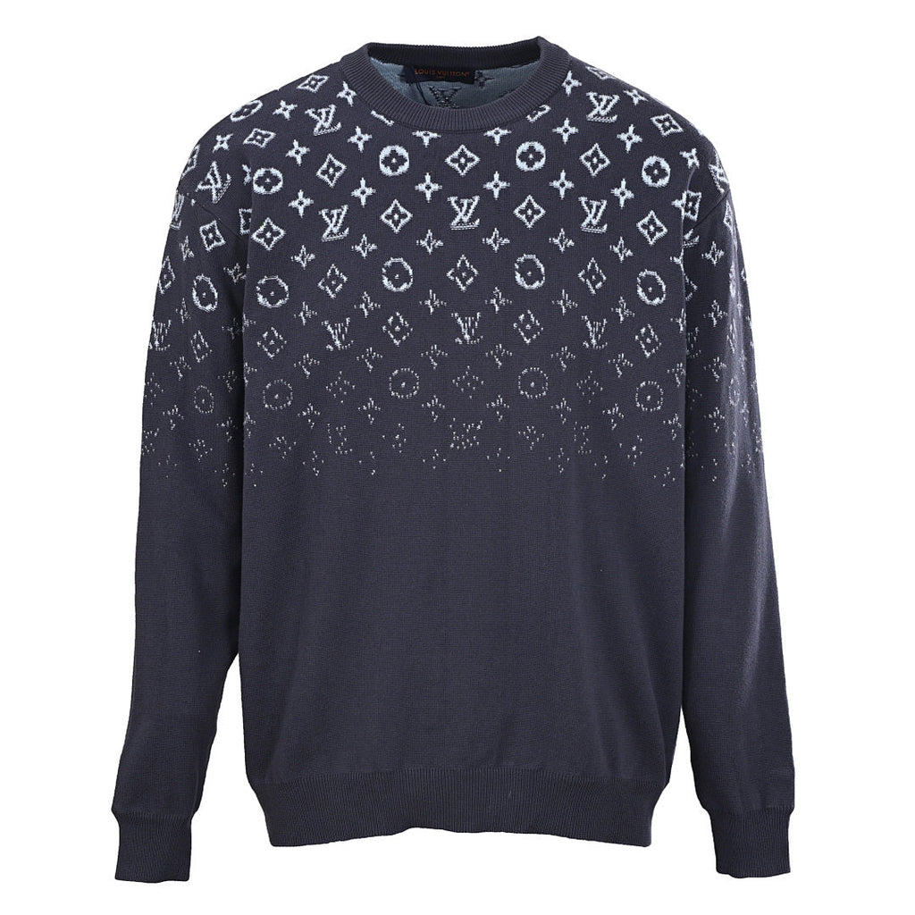 Louis Vuitton Tonal Monogram Jacquard Cotton Sweatshirt - product image