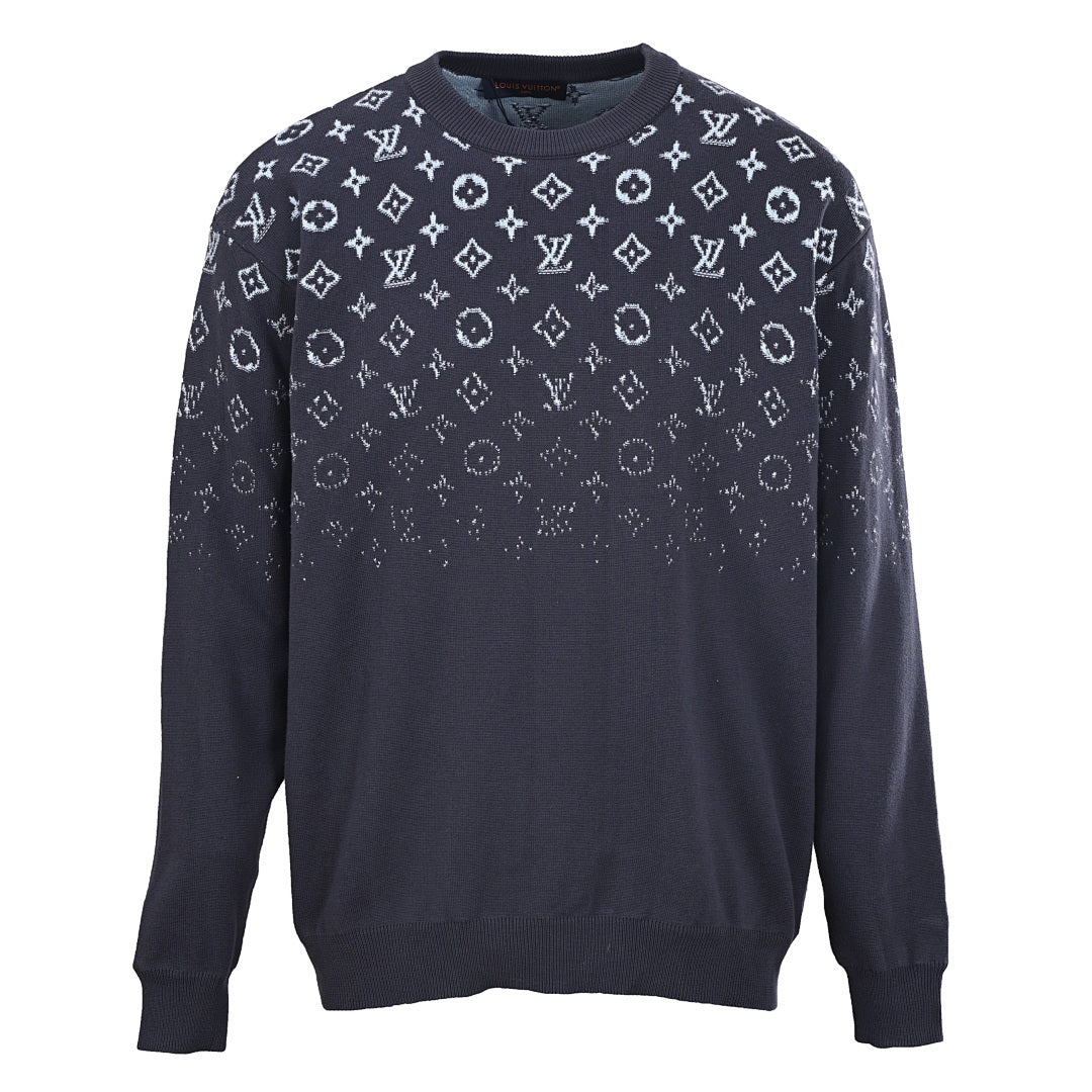 Louis Vuitton Tonal Monogram Jacquard Cotton Sweatshirt - product image