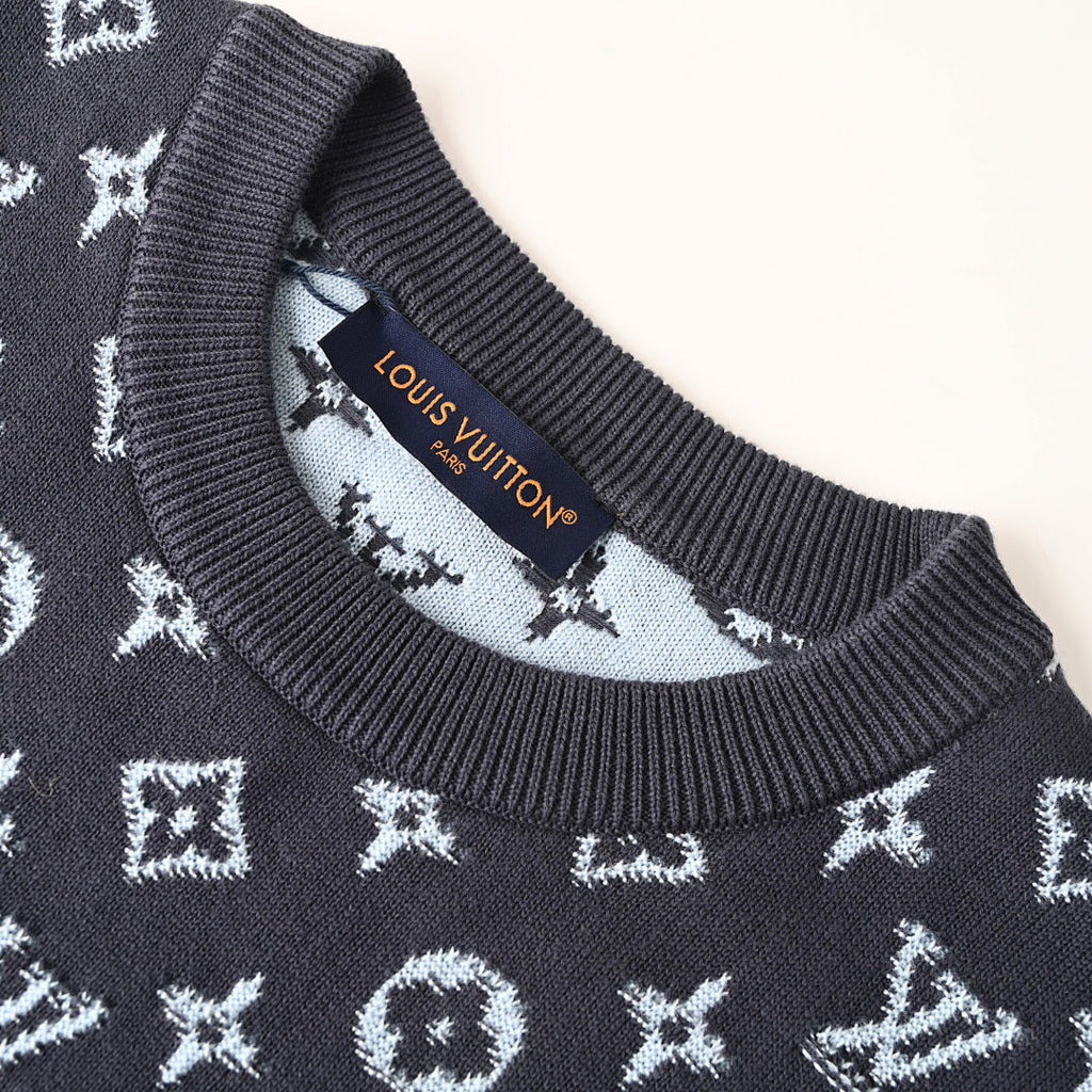 Louis Vuitton Tonal Monogram Jacquard Cotton Sweatshirt - product image 4
