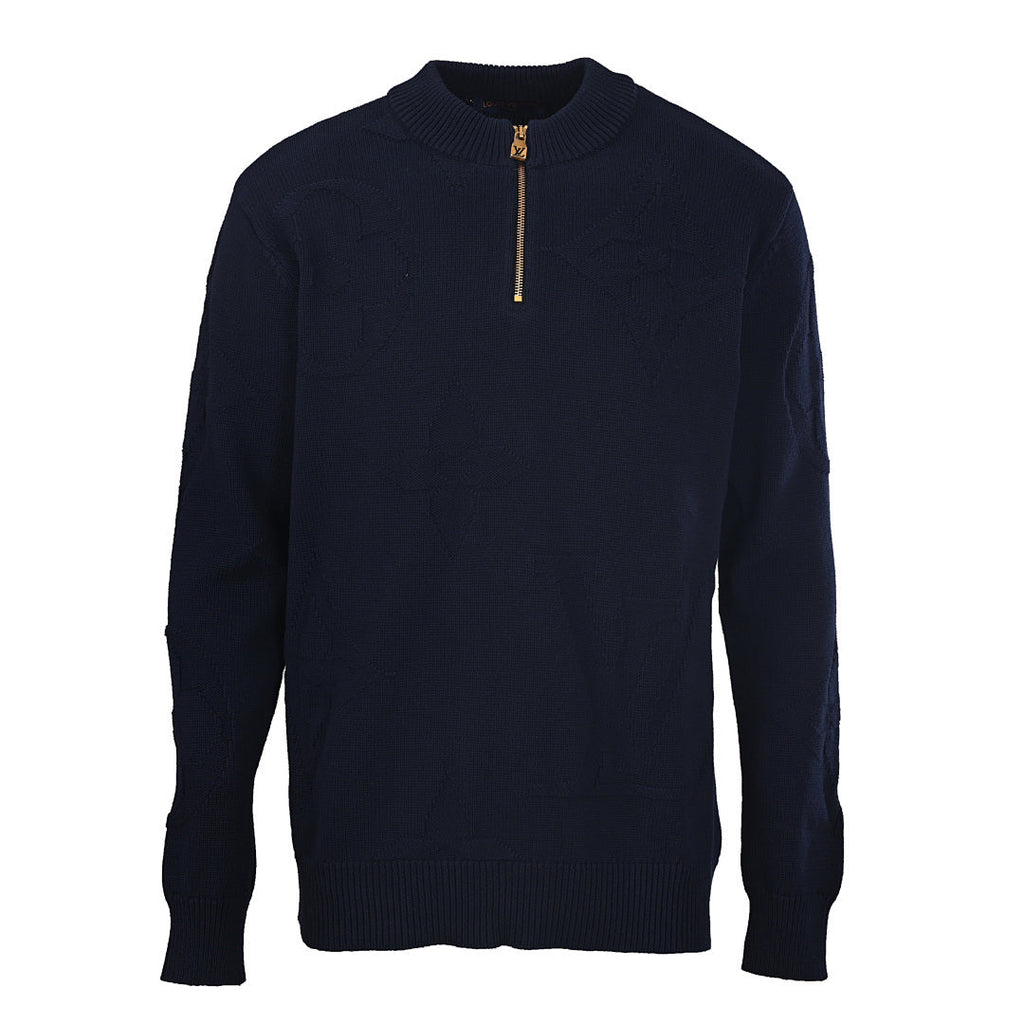 Louis Vuitton Tonal Monogram Jacquard Cotton Sweatshirt - product image