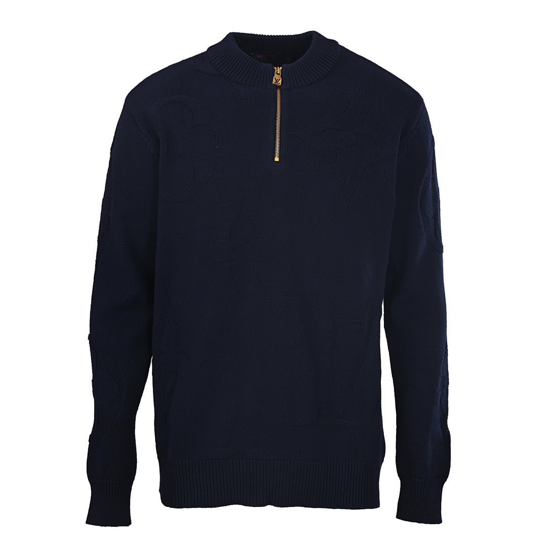 Louis Vuitton Tonal Monogram Jacquard Cotton Sweatshirt - product image