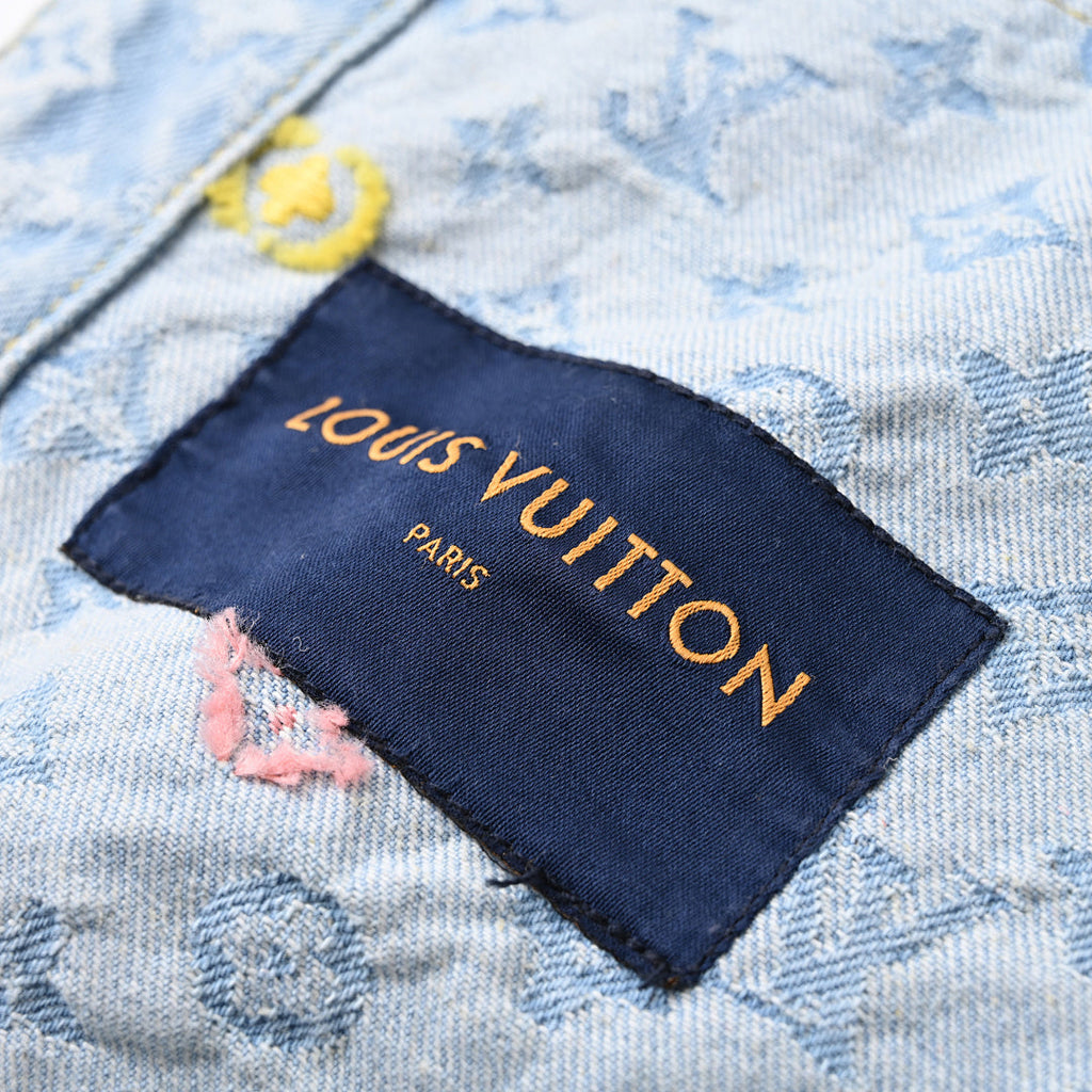 Louis Vuitton x - Collaboration Candy-Embroidered Denim Jacket - product image 6