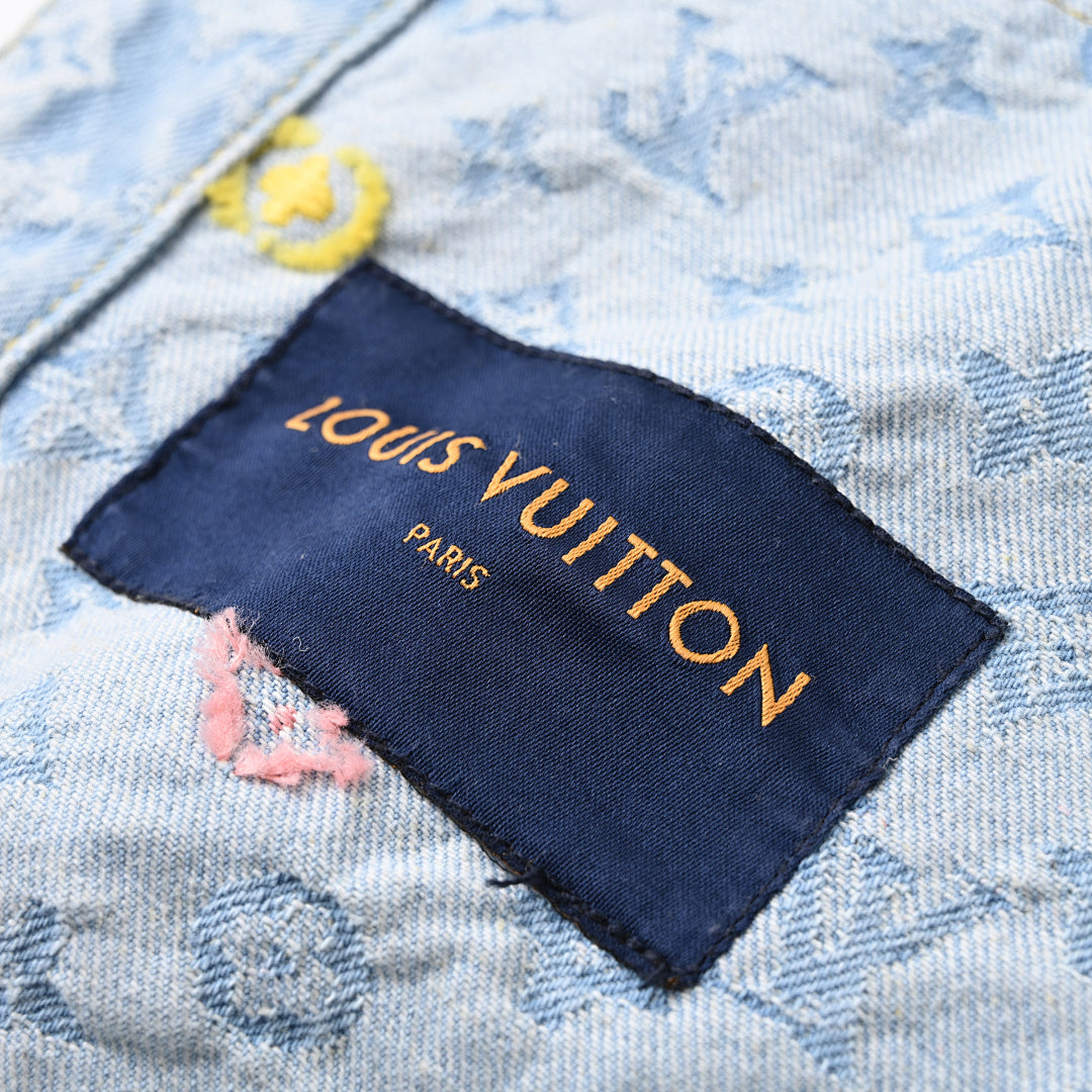 Louis Vuitton x - Collaboration Candy-Embroidered Denim Jacket - product image 6