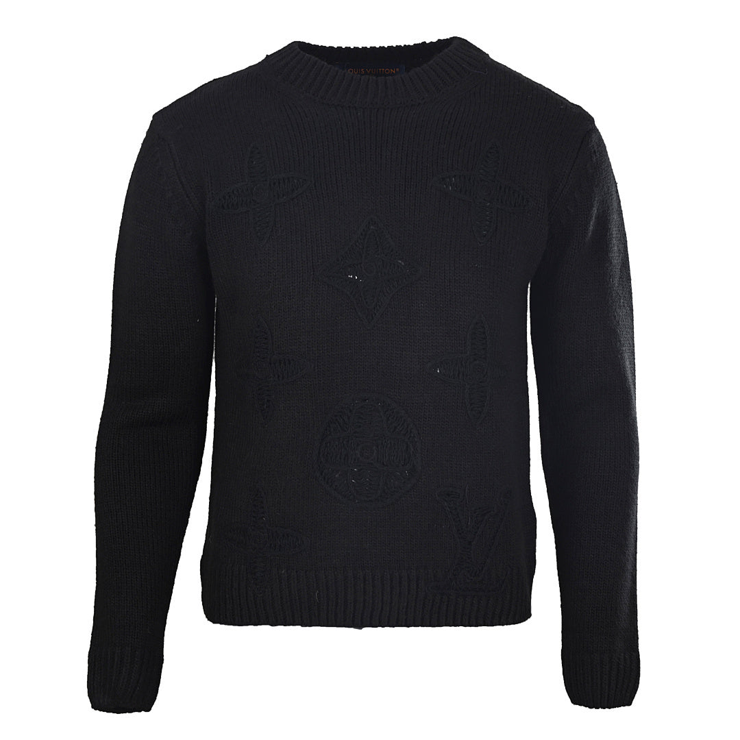 Louis Vuitton Tonal Monogram Jacquard Cotton Sweatshirt - product image
