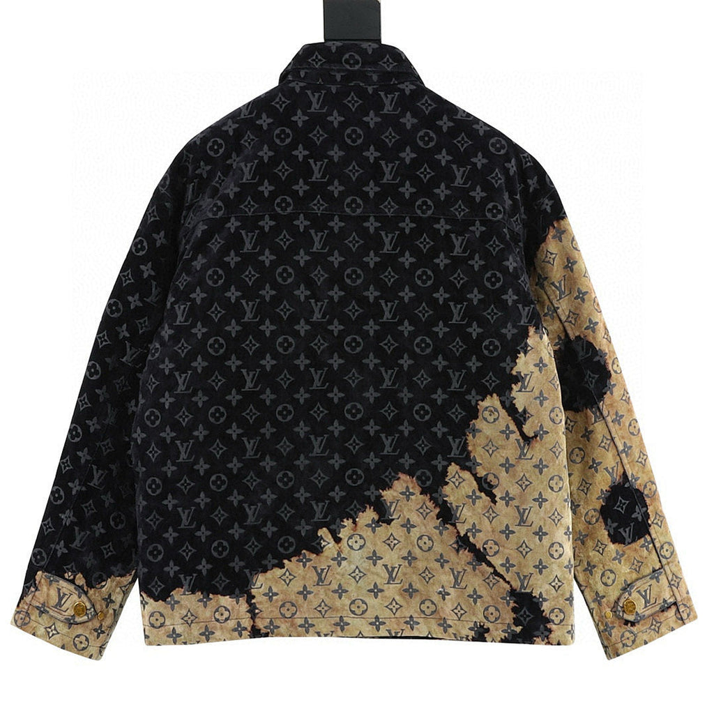 Louis Vuitton Faded "Burning Cloud" Print Denim Jacket - product image 2