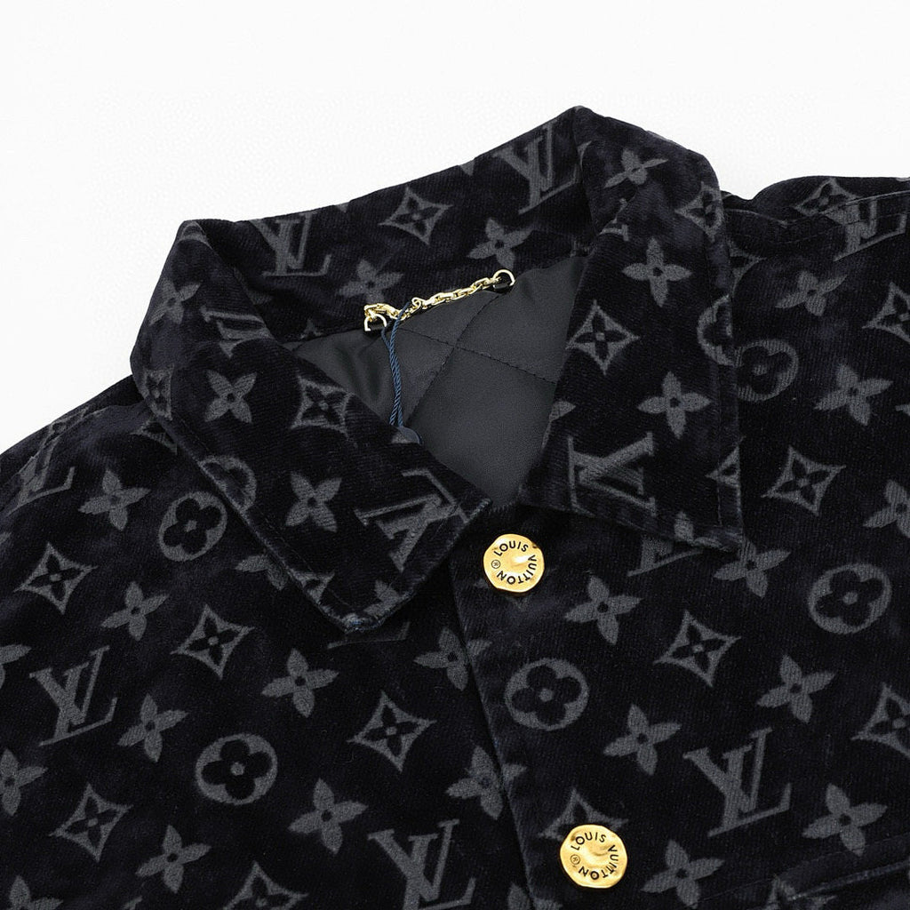Louis Vuitton Faded "Burning Cloud" Print Denim Jacket - product image 3