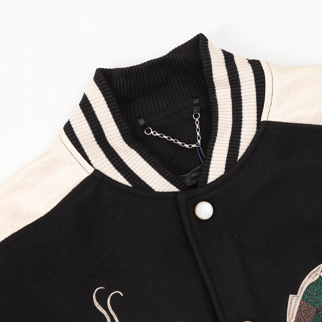 Louis Vuitton Chinese Dragon Embroidered & Paneled Baseball Jacket - product image 3