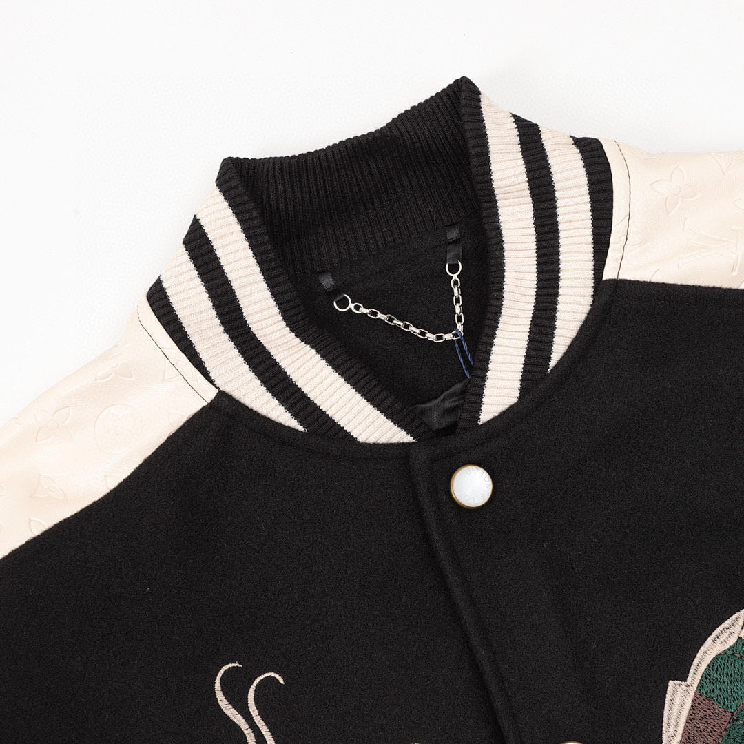 Louis Vuitton Chinese Dragon Embroidered & Paneled Baseball Jacket - product image 3