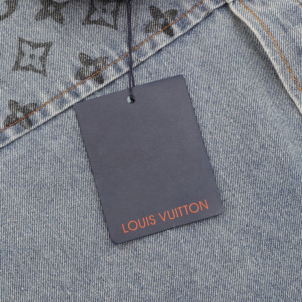 Louis Vuitton Monogram Denim Patchwork Long-Sleeve Jacket - product image 5