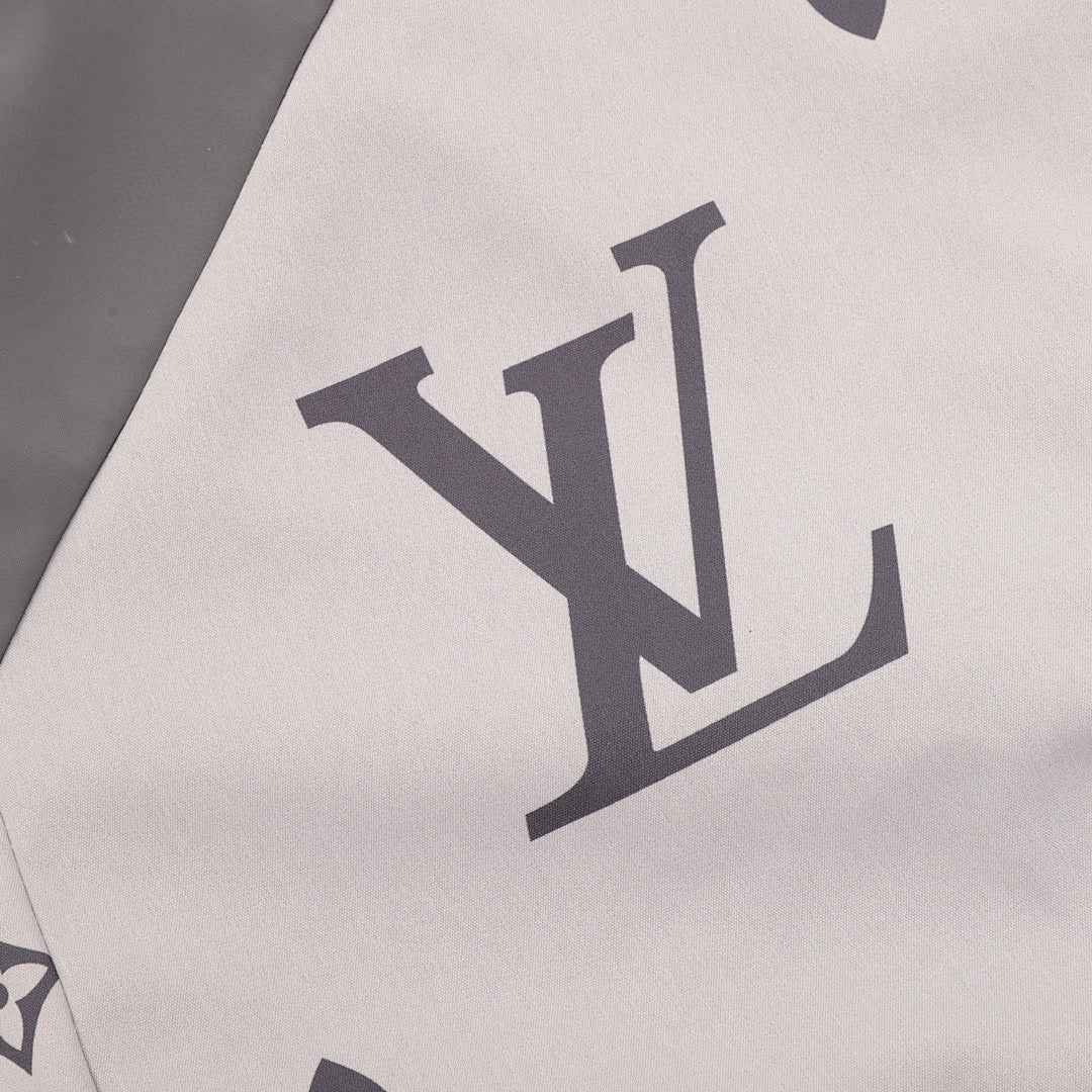 Louis Vuitton Monogram Patchwork Full-Print Trench Coat-Style Zip Jacket - product image 5