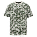 Louis Vuitton "Barrage" Letter Jacquard Knit Short-Sleeve T-Shirt - product image