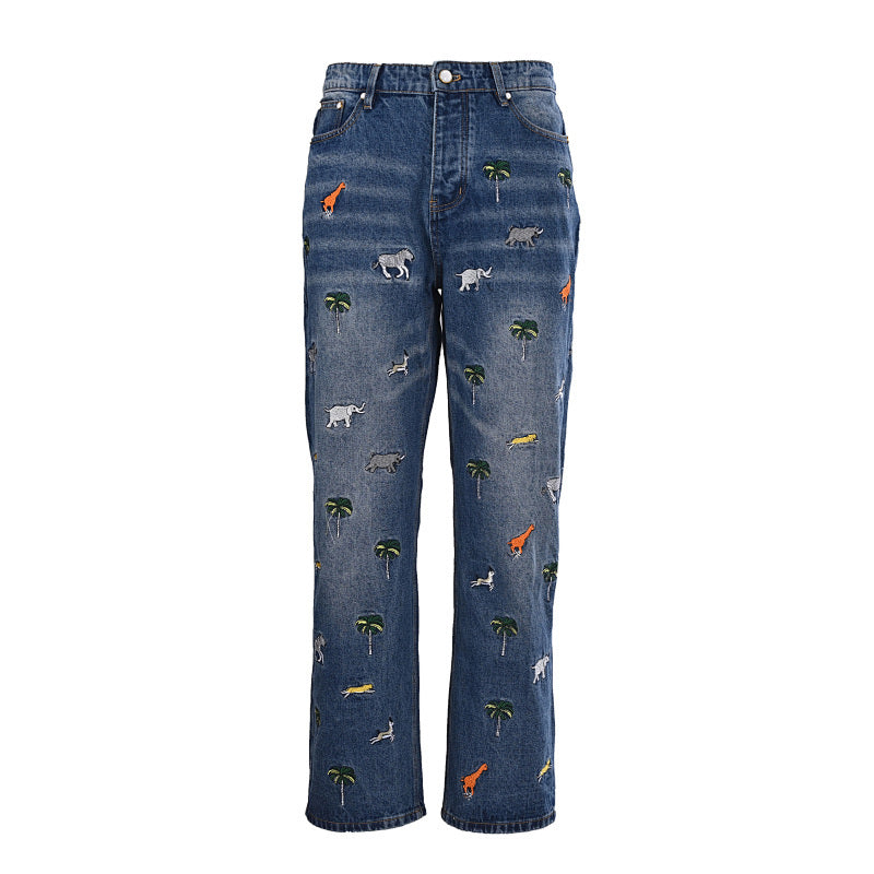 Louis Vuitton LV Detail Straight-Leg Denim Jeans - product image