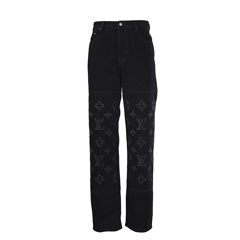 Louis Vuitton LV Detail Straight-Leg Denim Trousers - product image