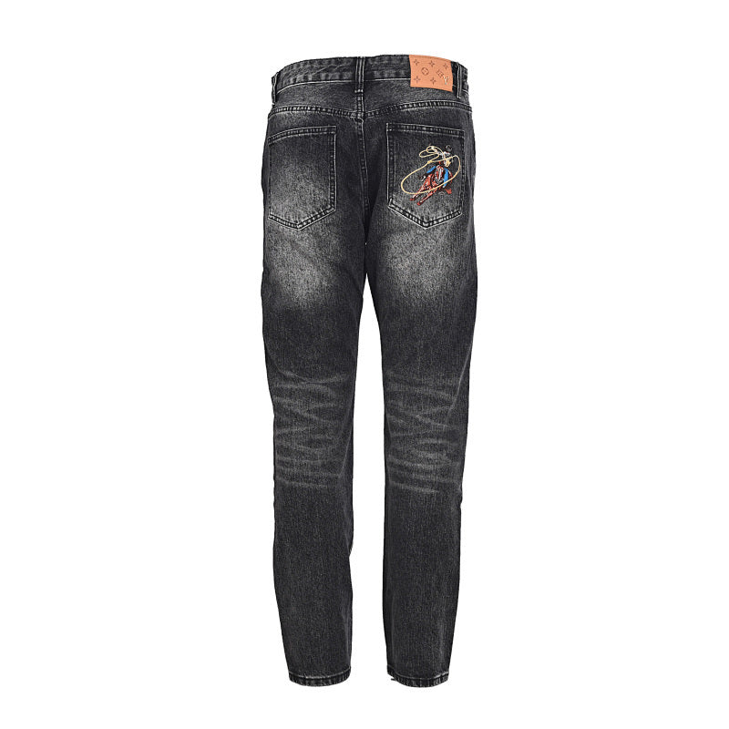 Louis Vuitton LV Detail Straight-Leg Denim Jeans - product image 6