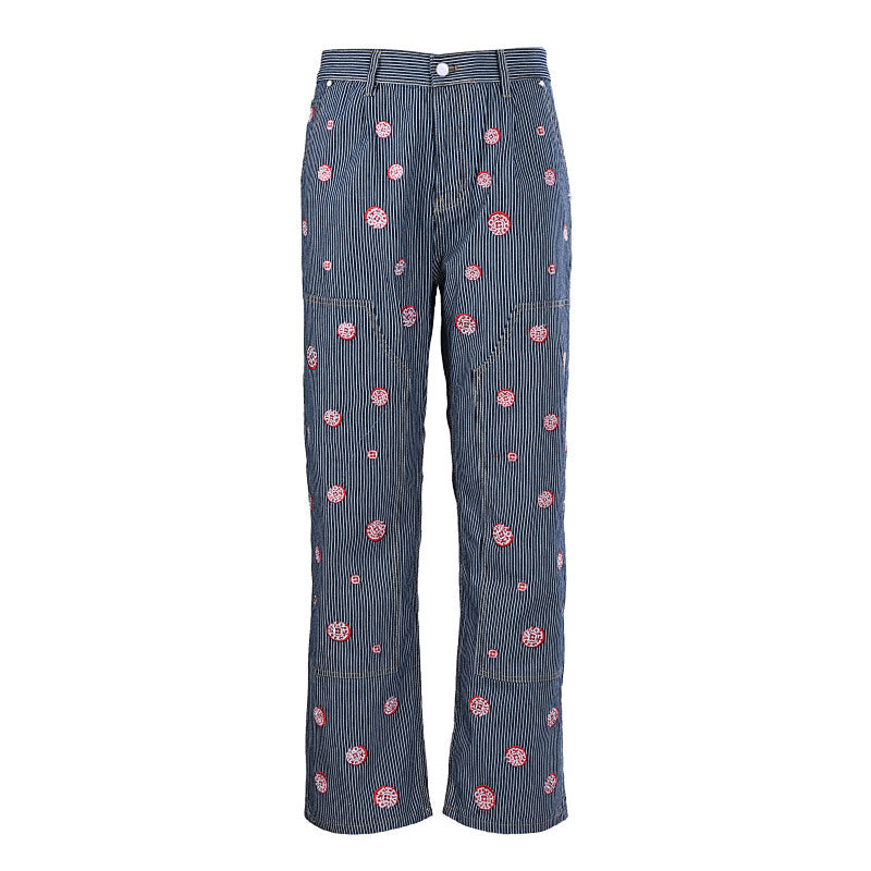 Louis Vuitton LV Detail Straight-Leg Denim Jeans - product image