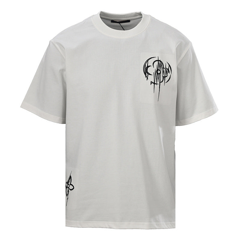 Louis Vuitton Gradient Shoulder-Letter Short-Sleeve T-Shirt - product image