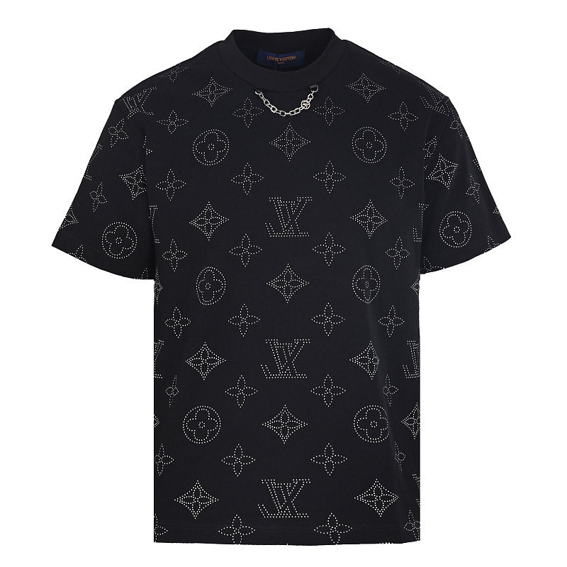 Louis Vuitton All-Over Chain Print Short-Sleeve T-Shirt - product image