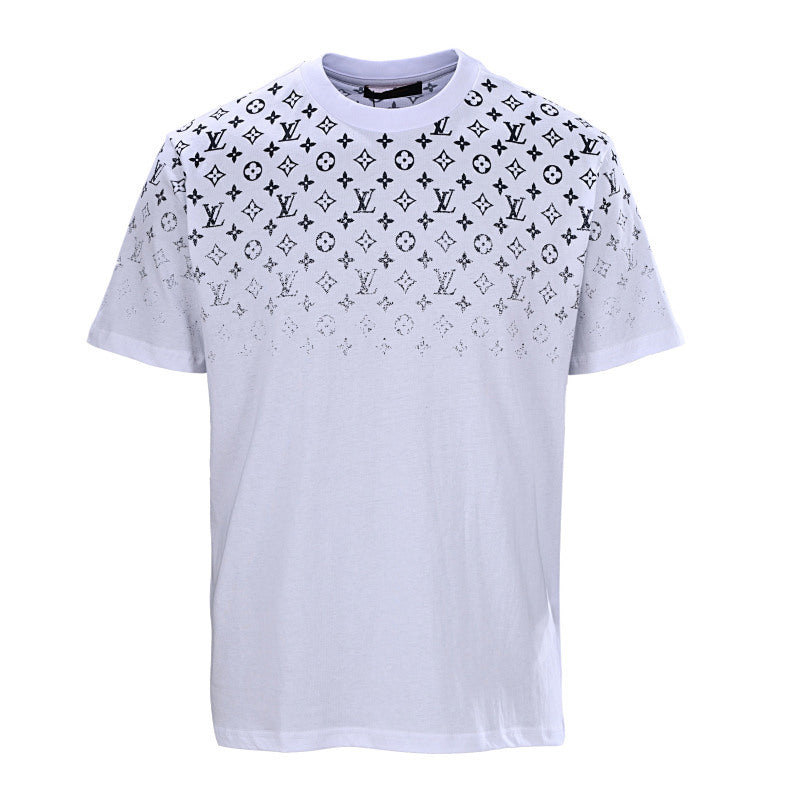 Louis Vuitton Gradient Shoulder-Letter Short-Sleeve T-Shirt - product image