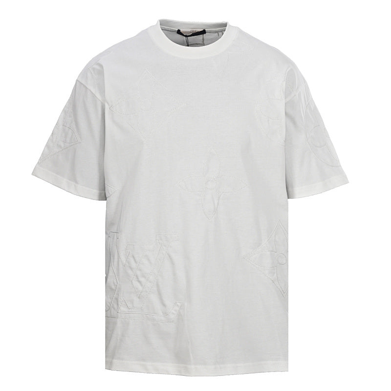 Louis Vuitton Beaded Crew-Neck Short-Sleeve T-Shirt - product image