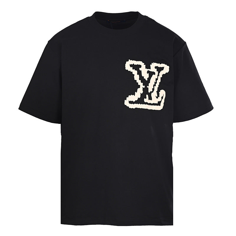 Louis Vuitton "Cloud" Monogram Short-Sleeve T-Shirt with Large Foam-Print - product image