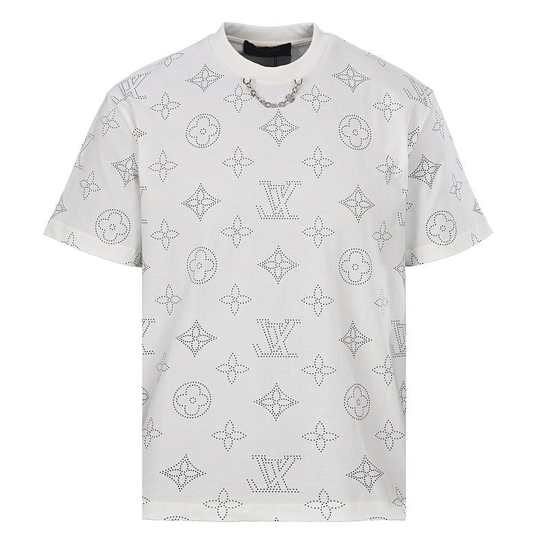Louis Vuitton All-Over Chain Print Short-Sleeve T-Shirt - product image