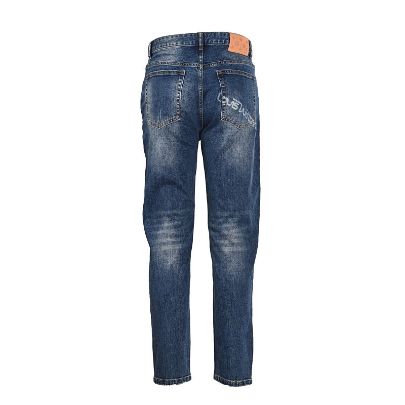 Louis Vuitton LV Detail Straight-Leg Denim Jeans - product image 6