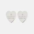 Gucci Double Heart 18K Gold Earrings